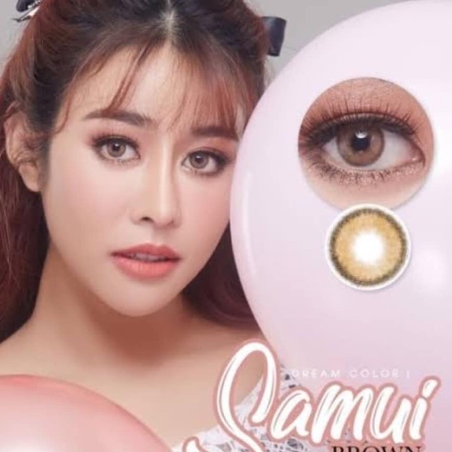 คอนแทคเลนส์ รุ่น Samui สีน้ำตาล