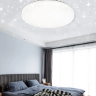 IWACHI โคมไฟติดเพดาน220V 24W 28W 32W 72W ทรงกลม รุ่นกันแมลง รุ่นปรับได้3สี รุ่นผิวลายดวงดาว รุ่นผิวเรียบ