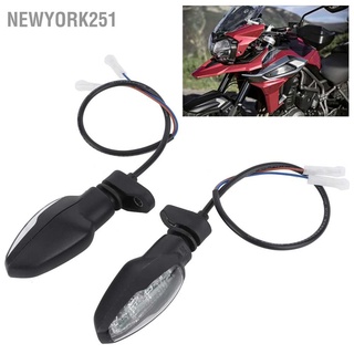 Newyork251 ไฟเลี้ยว Led 12V สีเหลืองอําพัน สําหรับรถจักรยานยนต์ Triumph Tiger 800 1200
