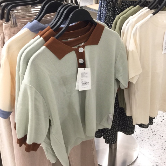 เสื้อไหมพรม คอปก polo ALAND