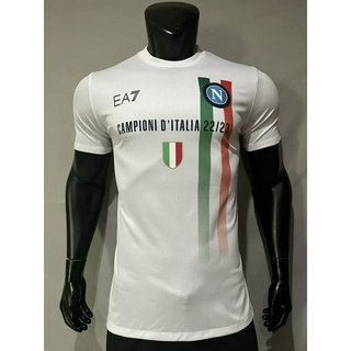 【SFS】เสื้อกีฬาแขนสั้น ลายทีมชาติฟุตบอล Napoli Jersey 2023 คุณภาพสูง ไซซ์ S-2XL