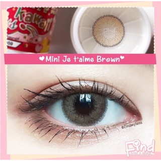 Mini jetaime brown พร้อมส่งค่าสายตา (kittykawaii)