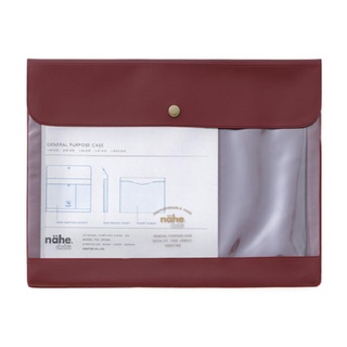 General Purpose Case (nahe) A5 Wine / ซองอเนกประสงค์ ขนาด A5 สีไวน์ (HDF084-WN)