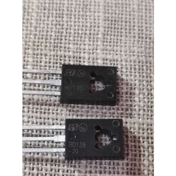 ทรานซิสเตอร์ BD139 BD140 ST SET IC 139 140 ST1