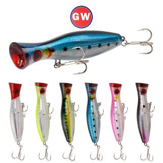 ตกปลา เหยื่อตกปลานิล CrankBait CrankSet Whopper Plopper Popper เหยื่อปลอมตกปลา ตะขอ เหยื่อปลอม 1Pcs 12cm 40g เหยือตกปลา รอกตีเหยื่อปลอม อุปกรณ์ตกปลา เหยื่อปลา เหยื่อตกปลาช่อน เหยื่อตกปลา