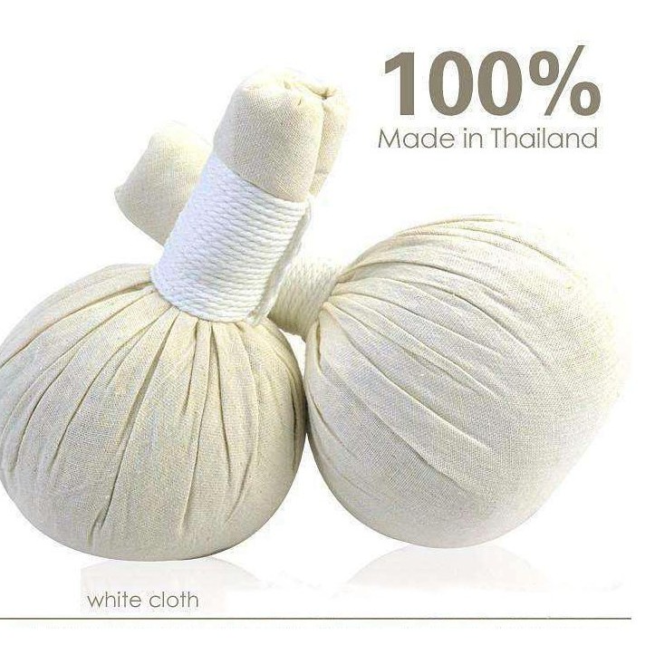 ลูกประคบสมุนไพร ขนาด 50g,100g,200g PHUTAWAN Herbal Compress Ball ปะคบ