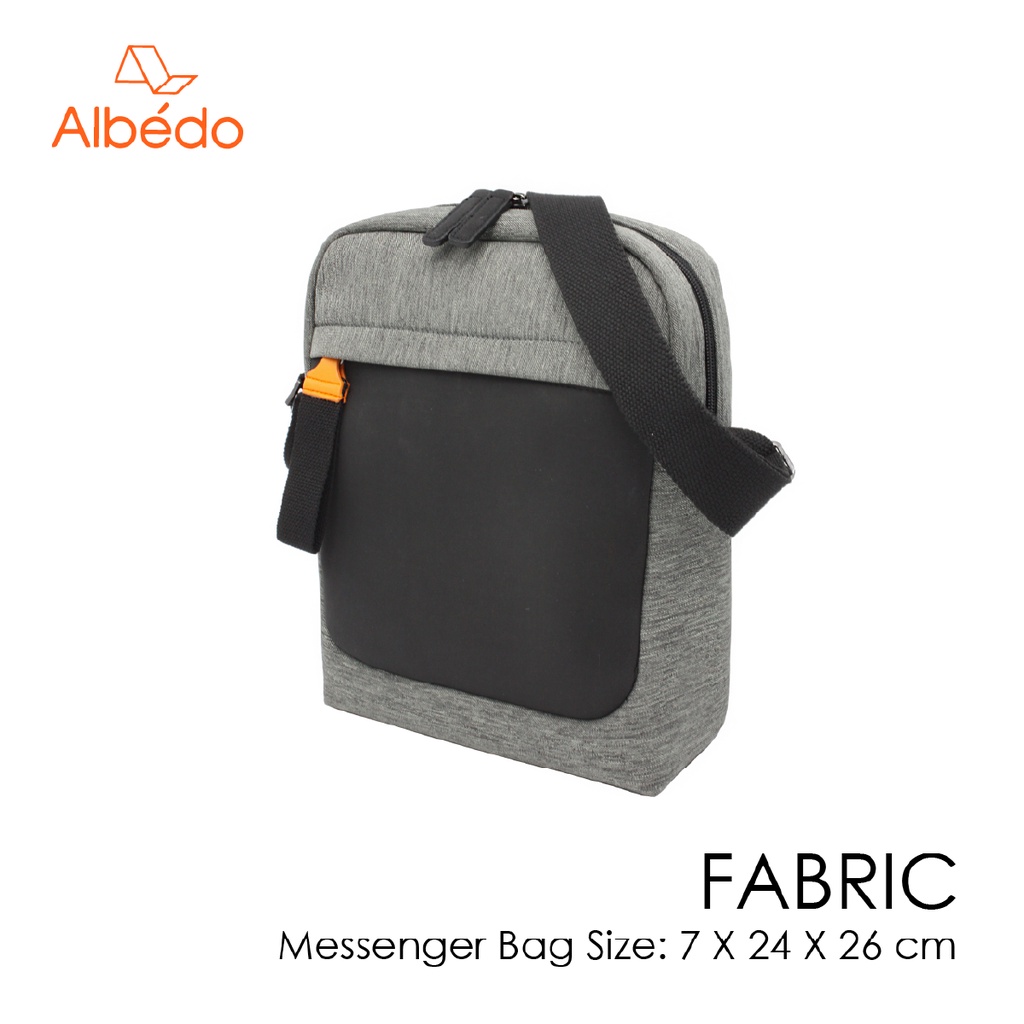 [Albedo] FABRIC MESSENGER BAG กระเป๋าสะพายข้าง/กระเป๋าเอกสาร รุ่น FABRIC 6 - FB60195