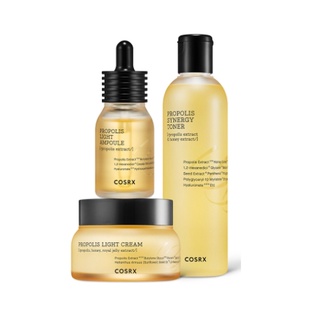 COSRX Full Fit Propolis Light Cream 15ml, 65ml / Light Ampoule 30ml / Full Fit Propolis Synergy Toner 280ml