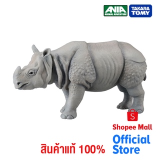 Takara Tomy อาเนียโมเดลสัตว์ Ania AS-18 Indian Rhinoceros