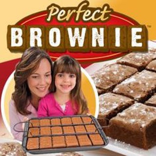 Perfect Brownie Pan Set ชุดถาดอบบราวนี่ 18 ช่อง ช่วยให้การทำบราวนี่เป็นเรื่องง่าย ในการตัดแบ่งบราวนี่