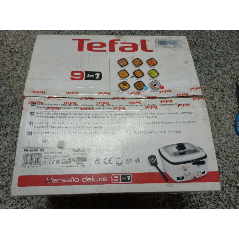 หม้อทอด Versalio deluxe 9in1 fr4950 tefal