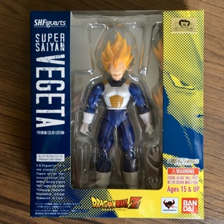 BANDAI S.H.Figuarts Dragonball Super Saiyan VEGETA Premium Color Edition Tamashii ดราก้อนบอล ซูเปอร์ไซย่า เบจิต้า