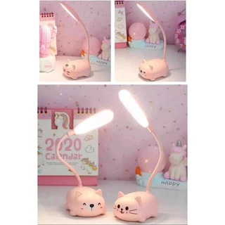โคมไฟ LED โคมไฟตั้งโต๊ะไร้สาย แถมสายชาร์จ รูปการ์ตูน
