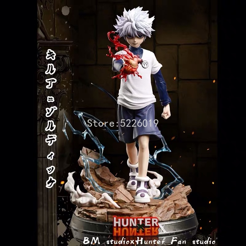 27cm Hunter X Hunter Anime Figure Gon Freecss & Killua Zoldyck Action ...