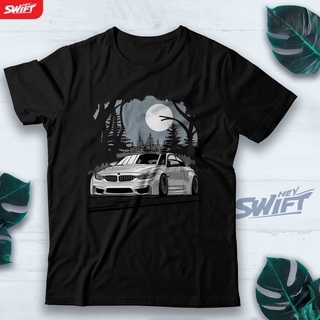 [COD]เสื้อยืด พิมพ์ลาย BMW M3 ROCKETBUNNY DISTROS-5XL