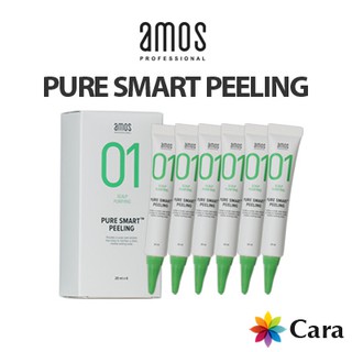 Amos Professional 01 PURE สมาร์ตลอกหนังศีรษะ ขจัดรังแค ขนาด 20 มล. x 6ea / ลอกสําหรับขจัดรังแค, น้ํามัน, หนังศีรษะ,