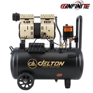 ปั๊มลม ปั้มลม Oil Free ปั๊มลมไฟฟ้า ปั๊มลม 30 ลิตร 800 วัตต์ (ถังเต็ม) Air Compressor 30L