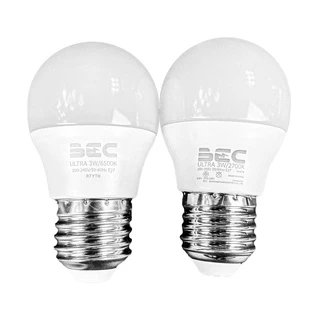 BEC หลอดประหยัดไฟ LED BULB 3W 5W 7W 9W 11W 13W 15W 18W 20W 25W ขั้ว E27 รุ่น ULTRA