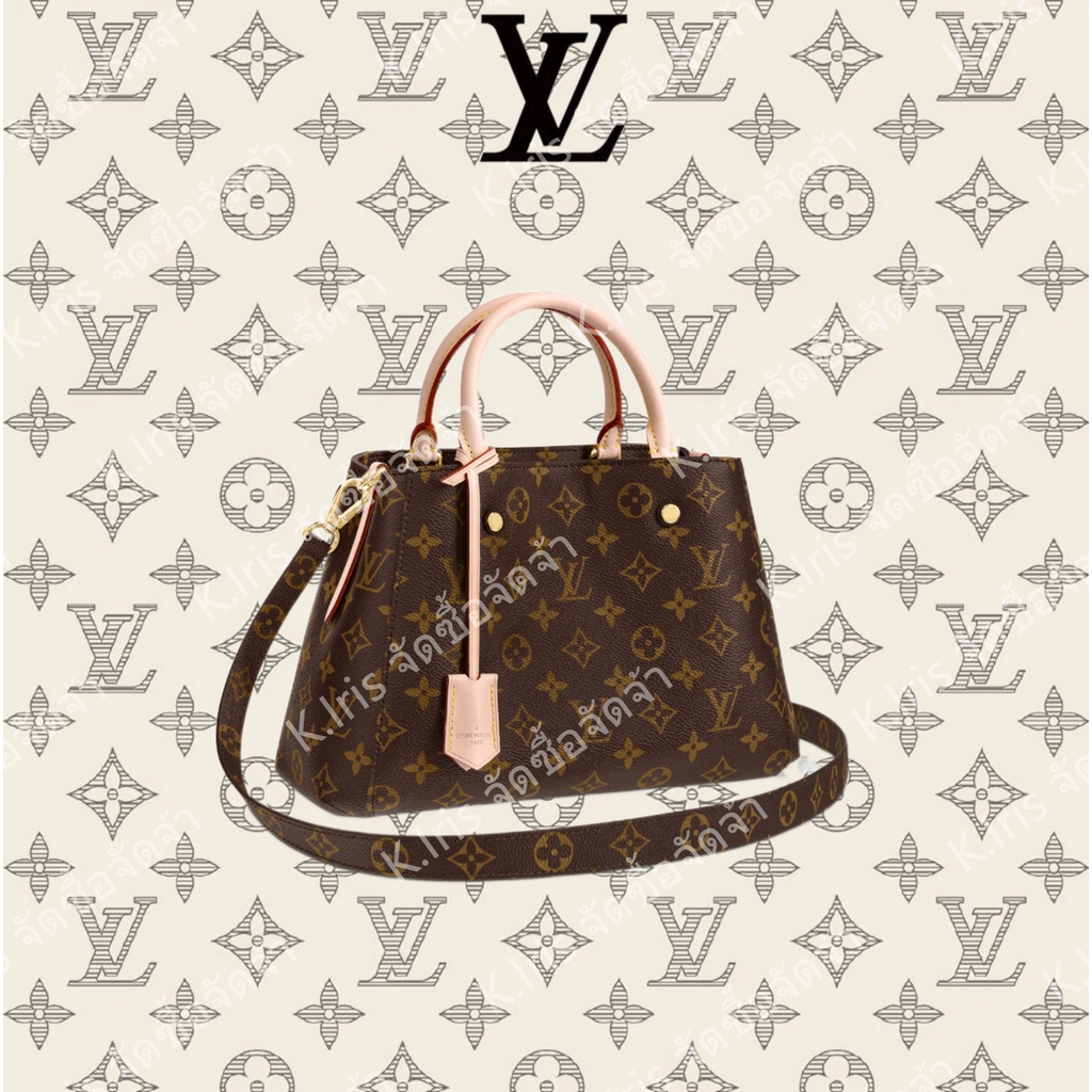 Louis Vuitton/ LV/ MONTAIGNE BB กระเป๋าถือ