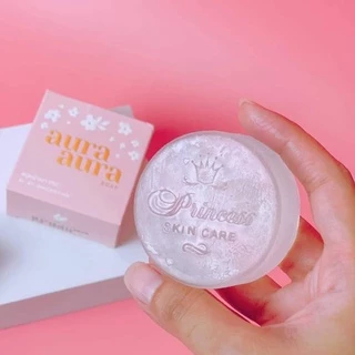 •ล๊อตล่าสุด• (พร้อมส่ง) สบู่หน้าเงา Aura Aura Soap by PSC ขนาดใหญ่ 80g.