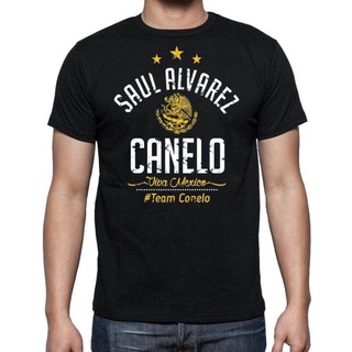 เสื้อยืด พิมพ์ลาย SJHJA Saul Canelo Alvarez Boxing Mma Sportstyle คุณภาพสูง เหมาะกับของขวัญวันเกิด สไตล์คลาสสิก สําหรับผ