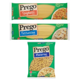 Prego Pasta พรีโก้ พาสต้า 500 กรัม (มีให้เลือก) สปาเก็ตตี้ เฟตตุชชีเน มักกะโรนี