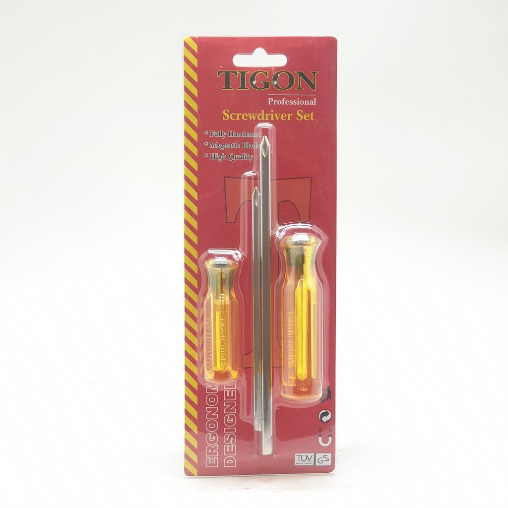 TIGON ไขควงคู่สลับ 3"/4"