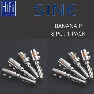 Sine Cryo Banana Plug P-(8 PC : 1 PACK)