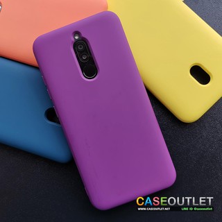 เคส Xiaomi Redmi8 | Redmi 8a Redmi 8 เคสสีพื้น สีๆ ซิลิโคน ยางพารา นิ่ม กำมะหยี่ Silicone jel