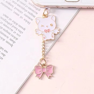 【พร้อมส่ง! ! ! ปลั๊กกันฝุ่นแมวน่ารัก โดราเอมอน โบว์ จี้ ปลั๊กกันฝุ่นโทรศัพท์มือถือ ใช้ iphone/type c/mirco usb/3.55 มม. ปลั๊กฝุ่นแจ็คหูฟัง ของขวัญวันเกิด