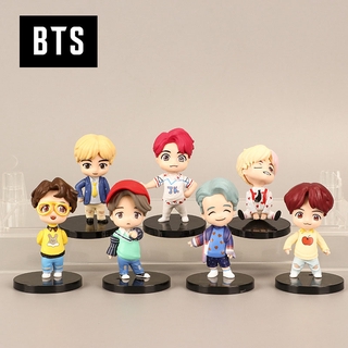 ตุ๊กตาฟิกเกอร์ Bts Bangtan Boy Groups Bts 7 ชิ้น / ชุด