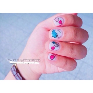 พร้อมส่ง ♥️ ที่ติดเล็บ,สติ๊กเกอร์ติดเล็บ,อุปกรณ์ทำเล็บ,แทททูติดเล็บ สเมิร์ฟ