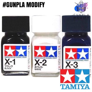 TAMIYA X1 X2 X3 สีสูตรน้ำมัน Enamel 10 ml