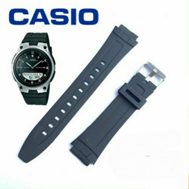Casio AW-80 WATCH STRAP RUBBER STRAP CASIO AW 80 WATCH STRAP