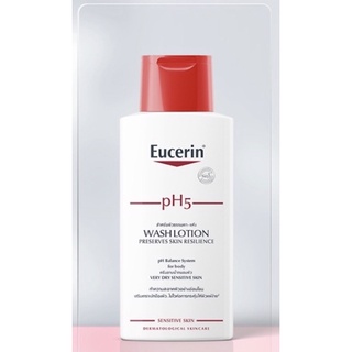 Eucerin PH5 Wash Lotion 200 ml washlotion สำหรับผิวแพ้ง่าย