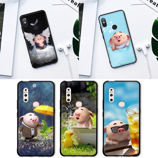 เคสนิ่ม ลายการ์ตูนหมูน่ารัก สําหรับ Vivo Y5S Y11 Y12 Y15 Y17 Y53 Y69 Y71 Y91 Y93 Y95 Y19 Y20 Y30 Y50 2020 ZL36