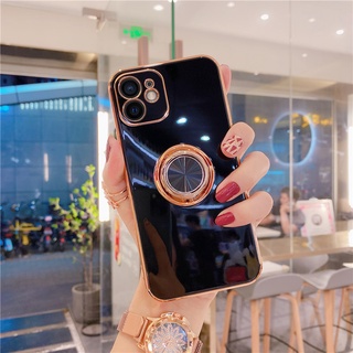 เคสโทรศัพท์มือถือ พร้อมแหวนแม่เหล็ก สําหรับ OPPO Reno8 Reno8 Pro Reno7 Pro Reno6 Reno5 Reno5 Pro