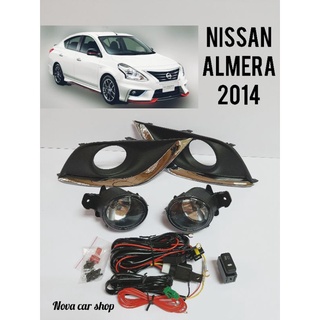 ไฟตัดหมอก สปอร์ตไลท์ NISSAN ALMERA อัลเมร่า 2014 2015 2016 2017 2018 2019