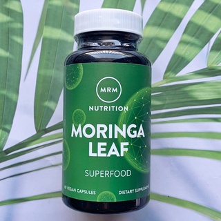 อาหารเสริม สารสกัดจากใบมะรุม Nutrition Moringa Leaf 60 Vegan Capsules (MRM®)