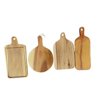 เขียง เขียงไม้ เขียงไม้มะม่วง เขียงสเต็ก สำหรับสับหั่นหรือเสิร์ฟอาหาร wood cutting board ถาดไม้ ถาดพิชช่า