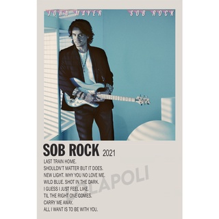 โปสเตอร์อัลบั้ม Sob Rock John Mayer