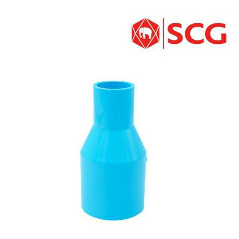 SCG ข้อต่อตรงลด-หนา พีวีซี ตราช้าง
