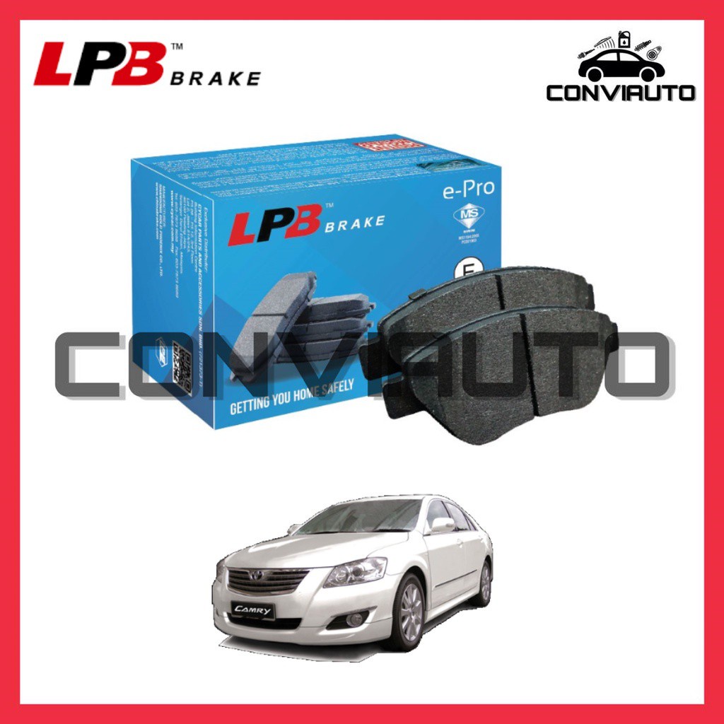 ผ้าเบรคหน้า TOYOTA CAMRY ACV40 ACV41 (A04330)