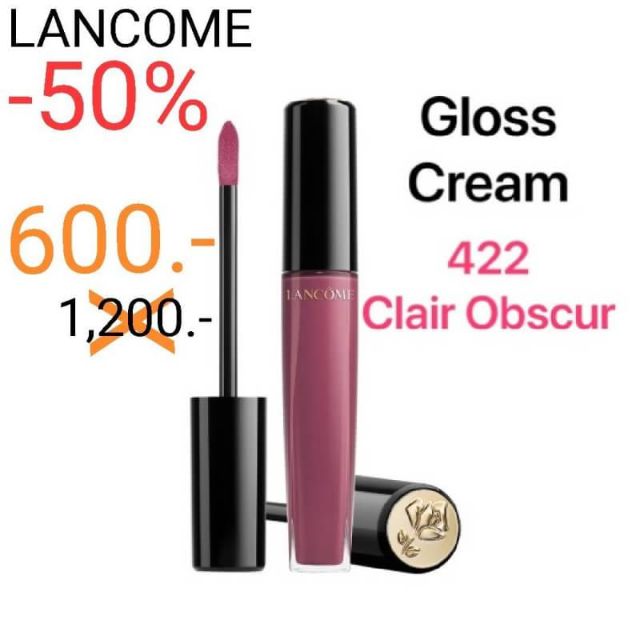 LANCOME L'ABSOLU GLOSS CREAM LIPSTICK #กล่องtester