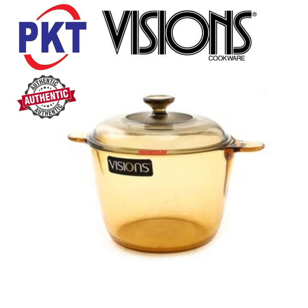 Visions หม้อหุงข้าว หม้อหุงข้าว แบบแก้ว 3.5 ลิตร [VS-3 1/2/CL] / [VSD 3.5] Periuk Kaca