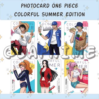 ฟิกเกอร์การ์ตูนอนิเมะ One PIECE COLORFUL SUMMER EDITION