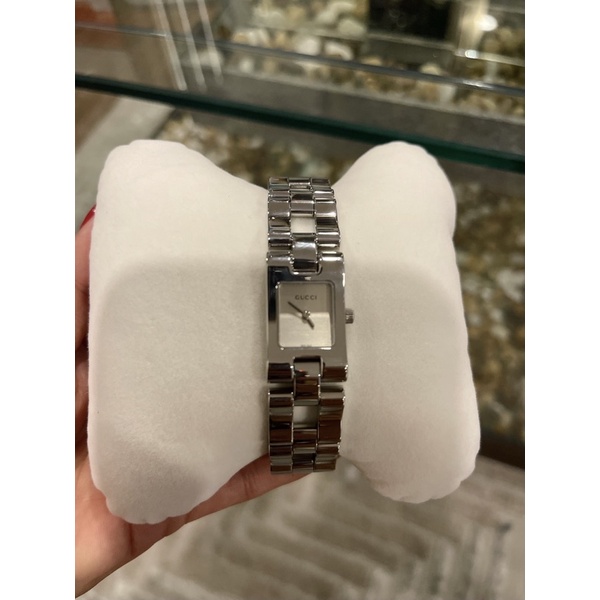 Gucci 2305L* Silver Dial women's watch, Swiss made,เครื่องสวิทแท้ของแท้100%