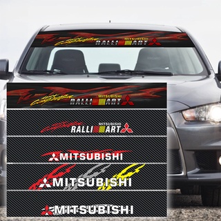 Mitsubishi (MITSUBISHI) สติกเกอร์คาร์บอนไฟเบอร์ สะท้อนแสง 3.5D สําหรับติดตกแต่งรถยนต์