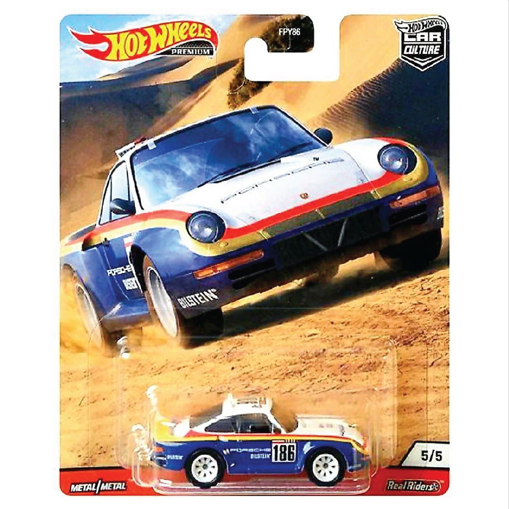 Hot Wheels Premium Porsche 959 (1986) รถโมเดลสเกล 1:64