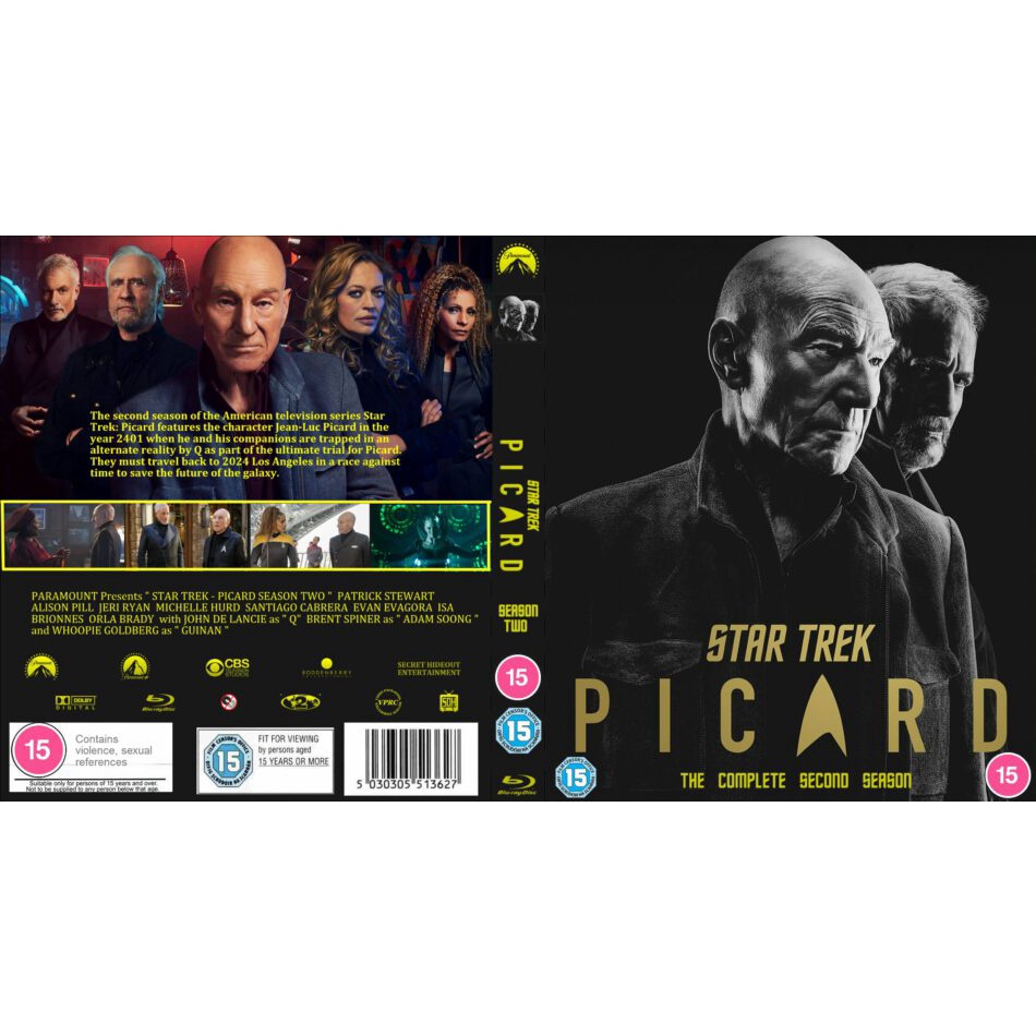 Blu-ray English Series : Star Trek: Picard - Season Two (2Disc)